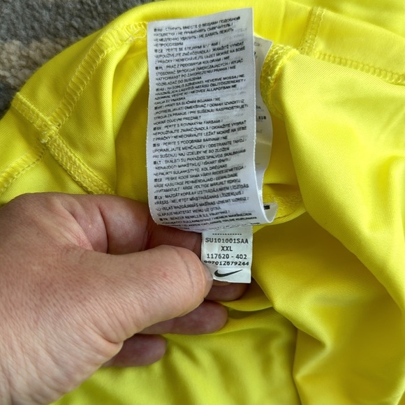 Nike Rafael Nadal 2009 US Open Tennis Polo Yellow XXL - Picture 8 of 9